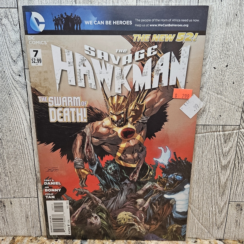 The Savage Hawkman #7 The Swarm Death! DC Comics Comic Book